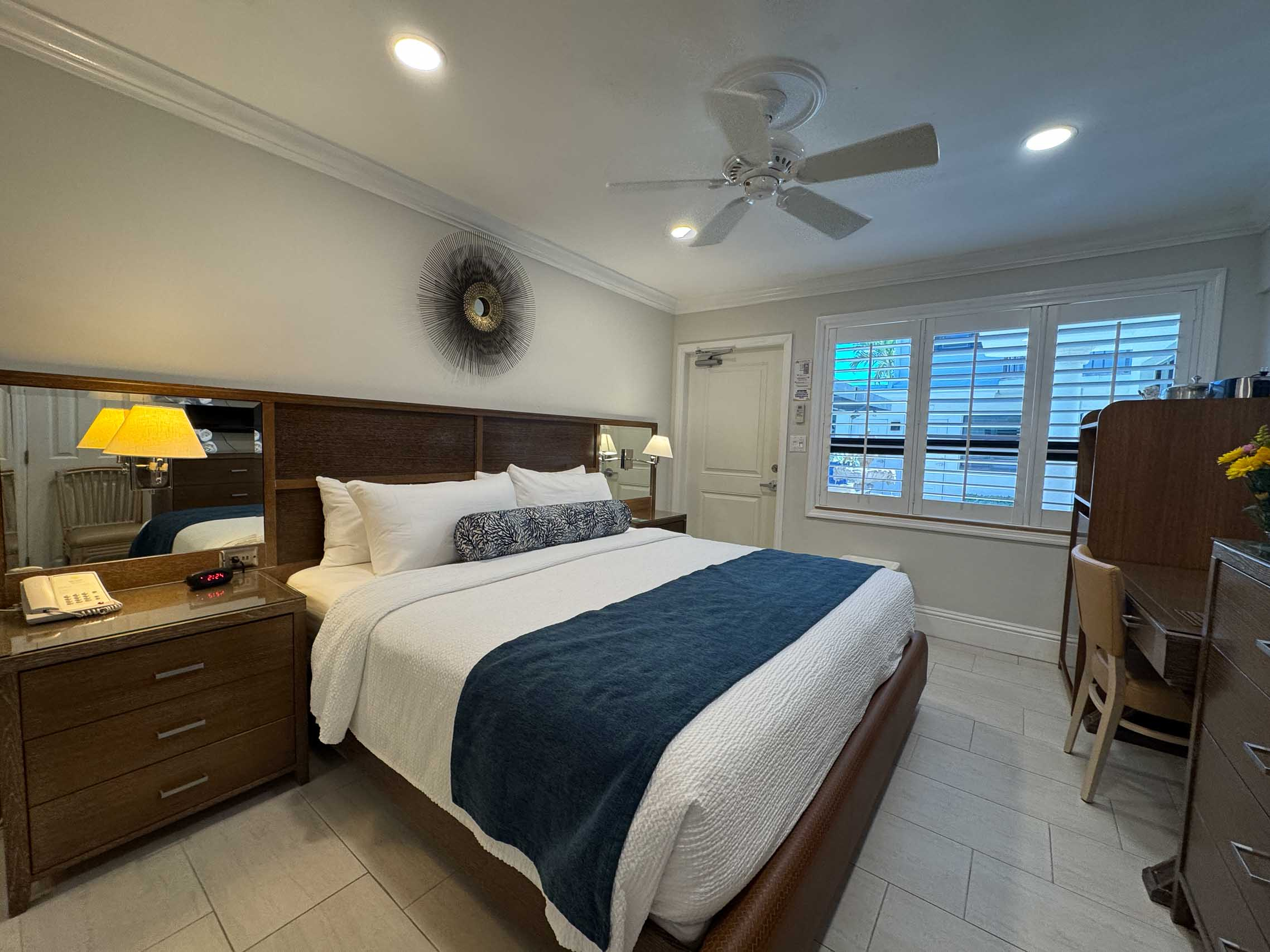 Room 36 — Hotel Room, Courtyard